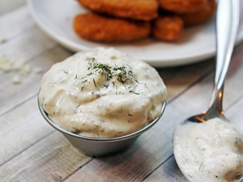 Healthy Tartar Sauce (no mayo!)