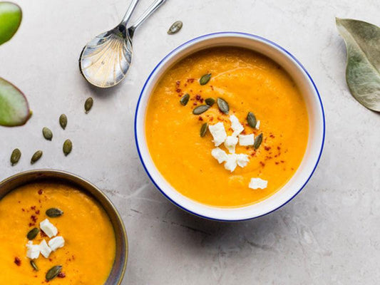 Slow Cooker Creamy Pumpkin Soup