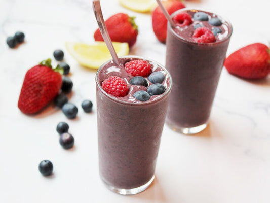 Brain-Healthy Berry Lemon Smoothie