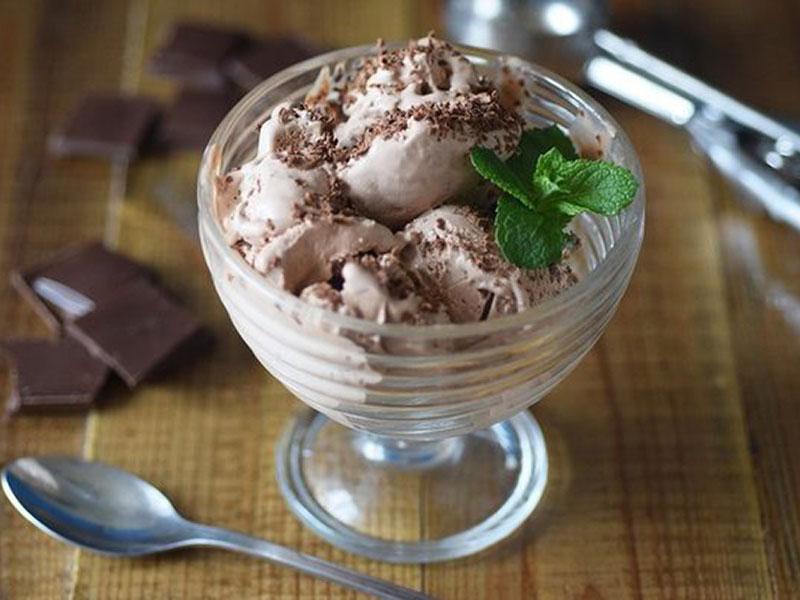 Mint Chocolate "Nice Cream" (dairy free!)