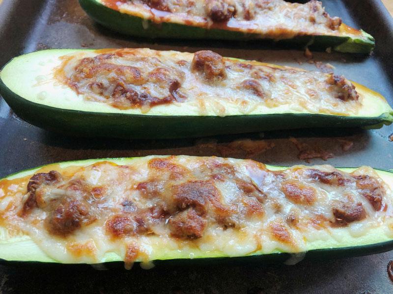 Stuffed Zucchini Boats