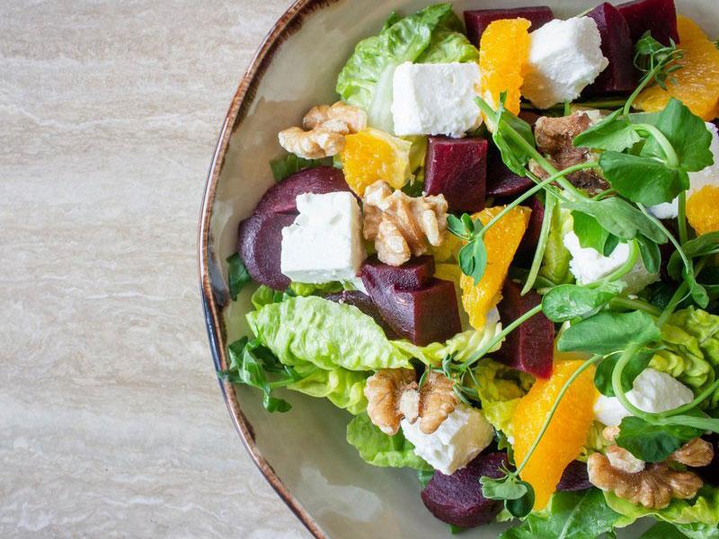 Beet Goat Cheese Salad